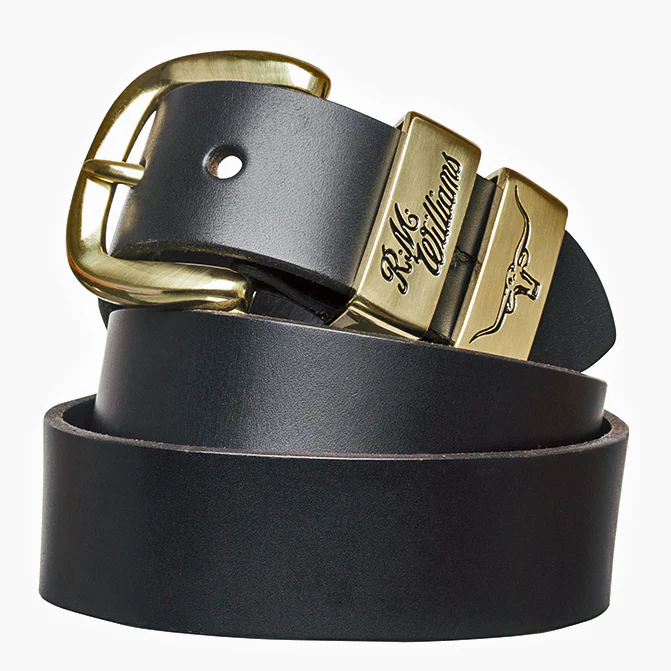 R.M.Williams Gold Buckle 1 1/2 Belt (CB444) - Image 7