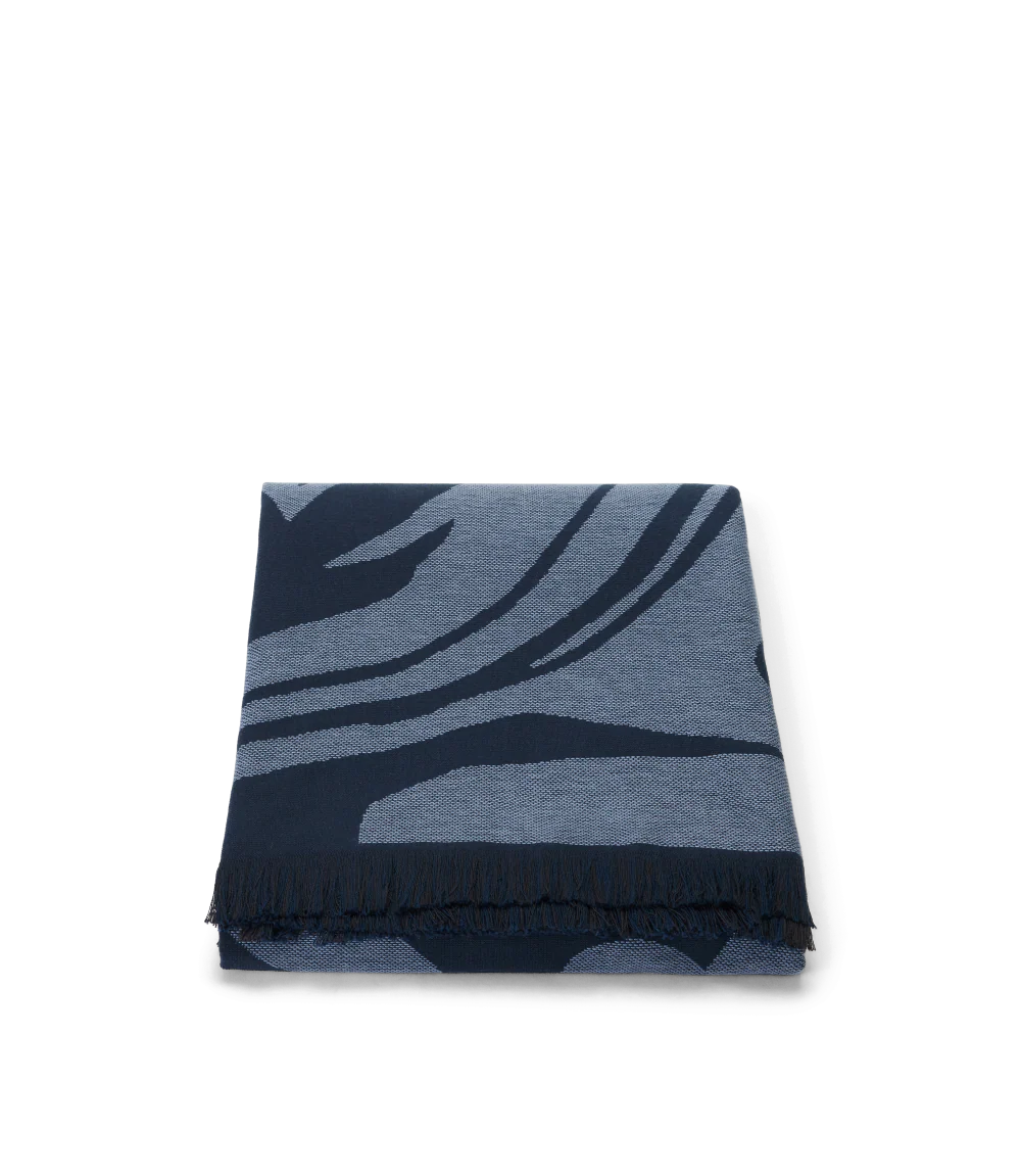 R.M.Williams Longhorn Towel (LSLCOCO02) Navy - Image 2