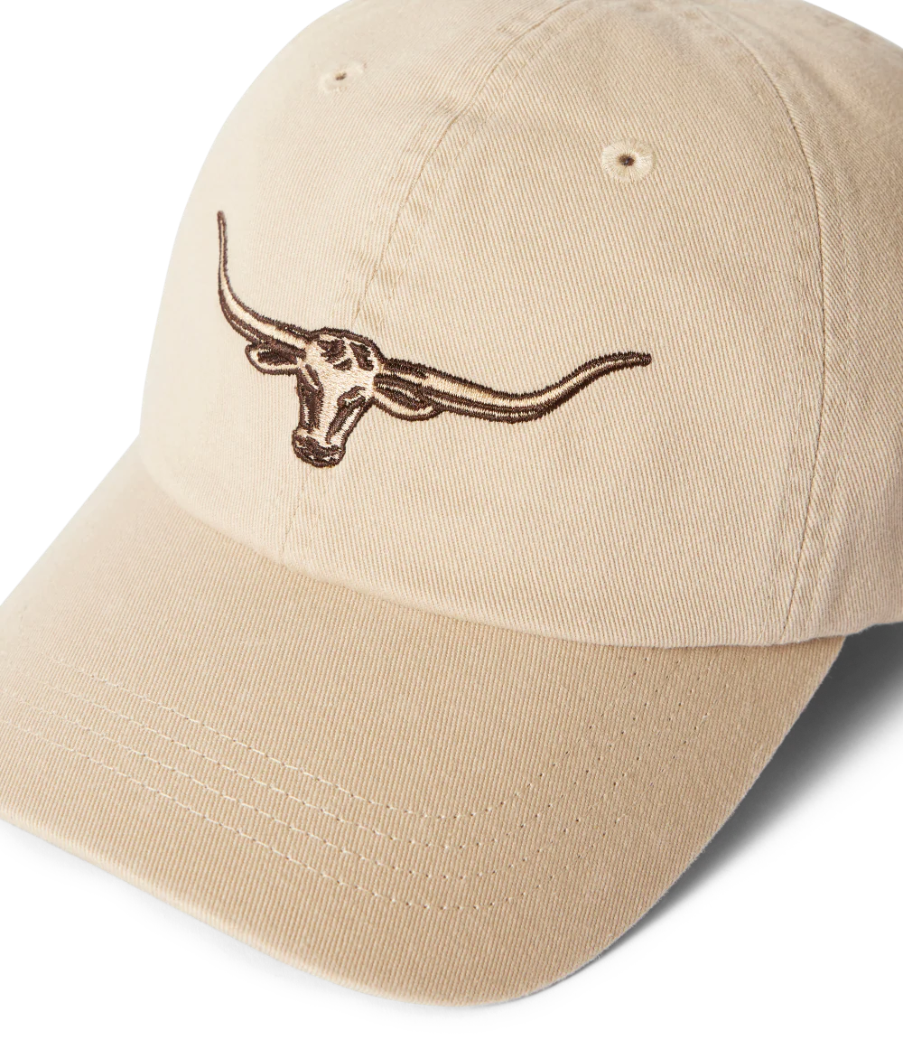 R.M.Williams Longhorn Twill Cap (ACX9OWI20) Ecru - Image 3