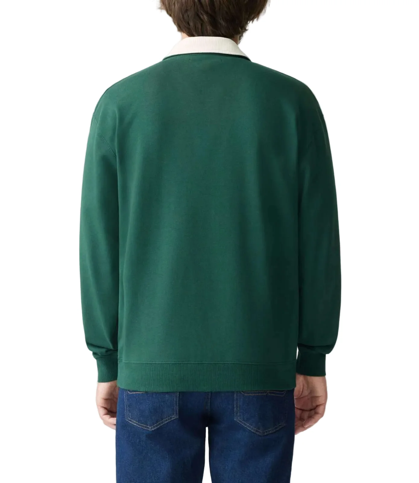 R.M.Williams Mens Mulyungarie Sweatshirt (KZ400LJNL01) Bottle Green - Image 2
