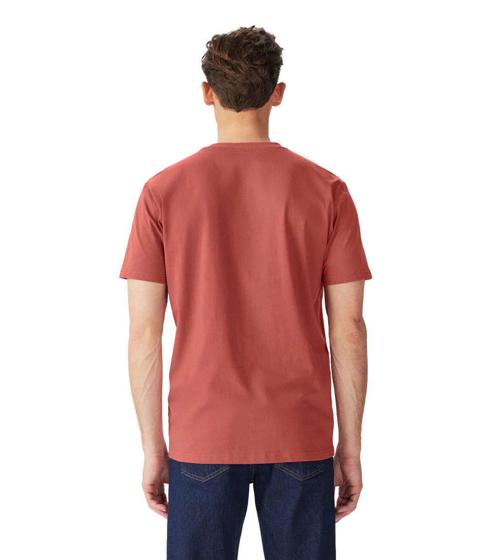 R.M.Williams Mens Parson S/S Tee (KD210JE53) Red - Image 2