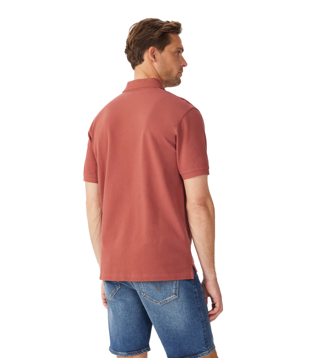 R.M.Williams Mens Rod Polo (KP210PQ23) Red - Image 2