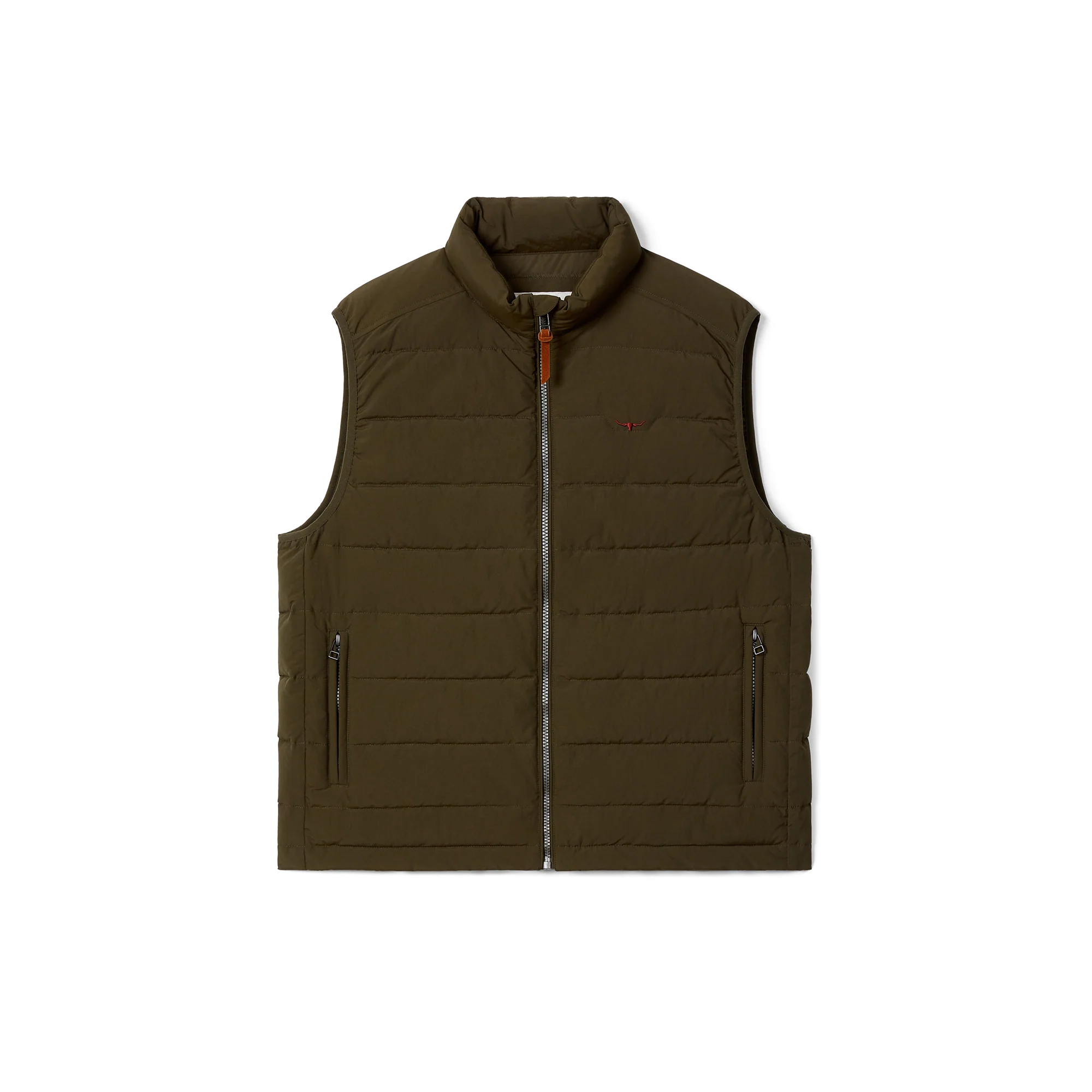 R.M.Williams Mens Rydal Padded Vest (JV235NN01) Fatigue - Image 4