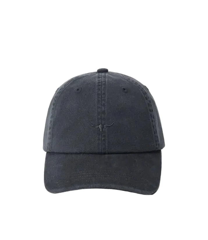 R.M.Williams Mini Longhorn Twill Cap (ACX9OWI13) Pewter - Image 3