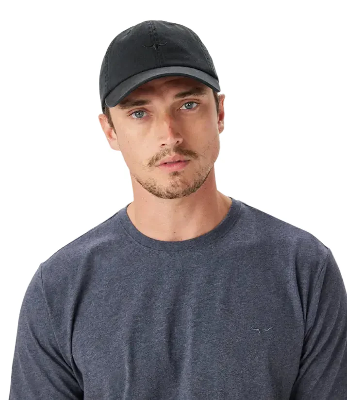 R.M.Williams Mini Longhorn Twill Cap (ACX9OWI13) Pewter - Image 6