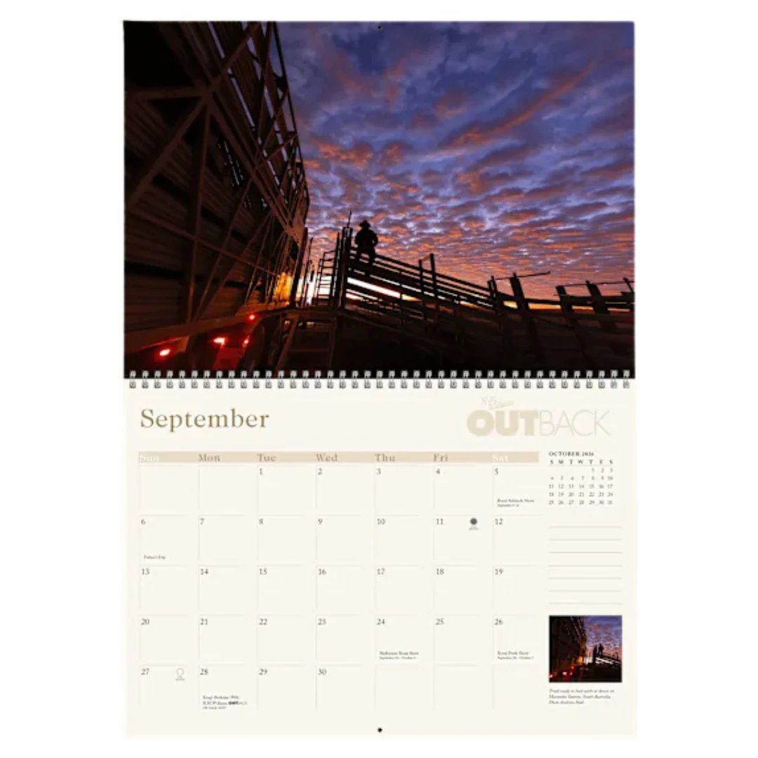 R.M.Williams Outback Calendar 2026 (V2026_CAL00) - Image 4