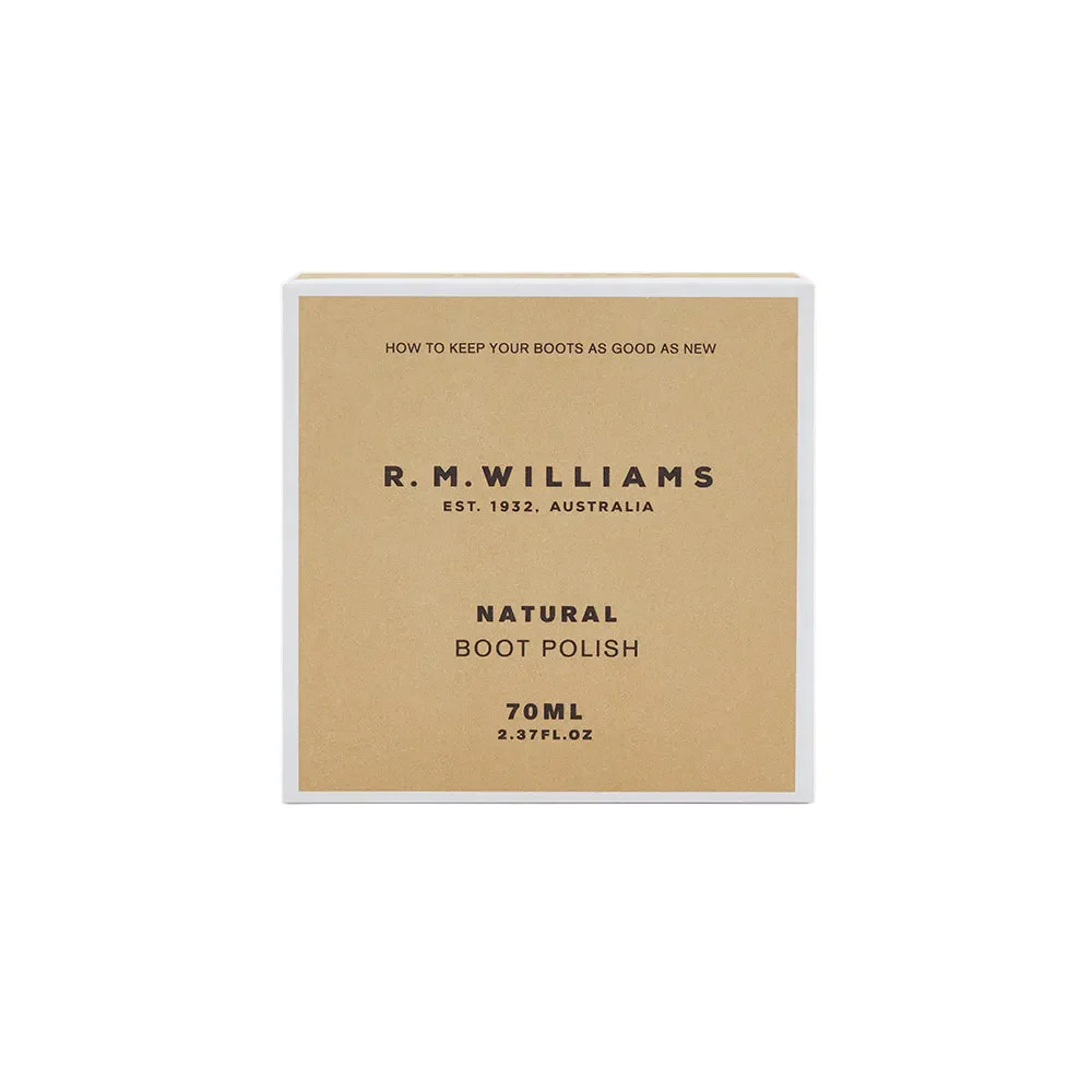 R.M.Williams Stockman's Boot Polish 70ml (CC244BP2701) Natural 70ml - Image 3