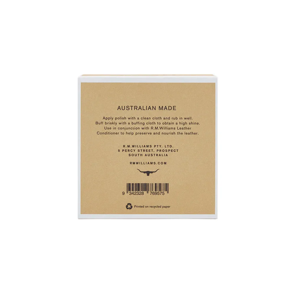 R.M.Williams Stockman's Boot Polish 70ml (CC244BP2701) Natural 70ml - Image 4