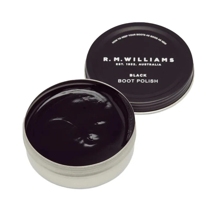 R.M.Williams Stockman's Boot Polish (CC244BP0201) 70ml Black - Image 2