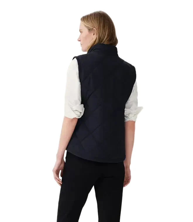 R.M.Williams Womens Willippa Vest (JV832NY02) Black - Image 3