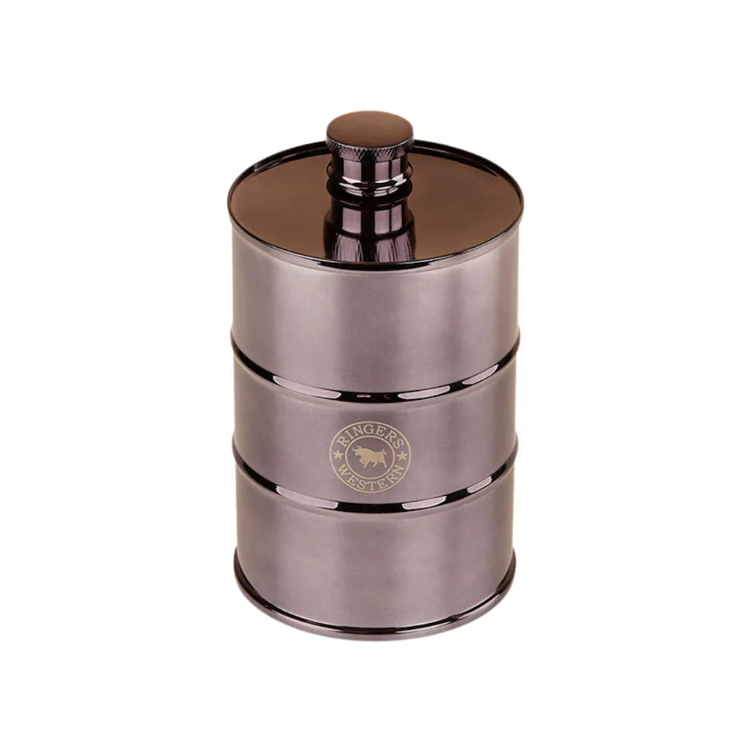 Ringers Western Barrel Flask (725021RW) Black