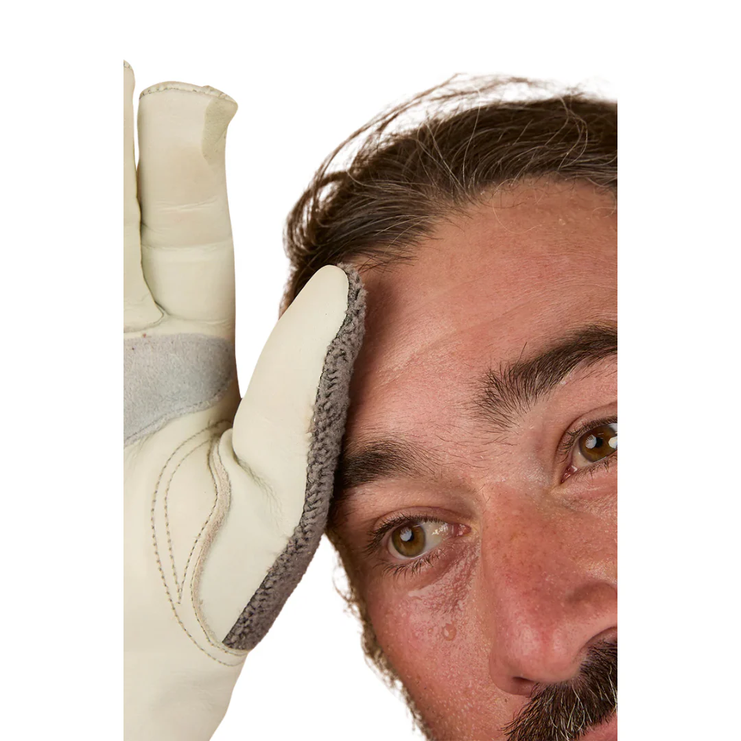 Ringers Western Big Dog Leather Gloves (724064RW) Ivory - Image 4