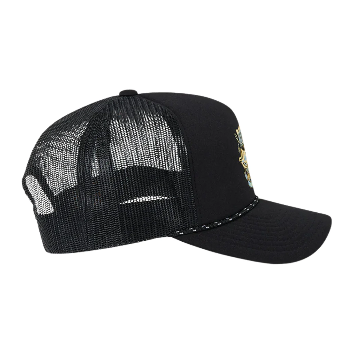 Ringers Western Bucking Barra Foam Cap (425061RW) Black - Image 5
