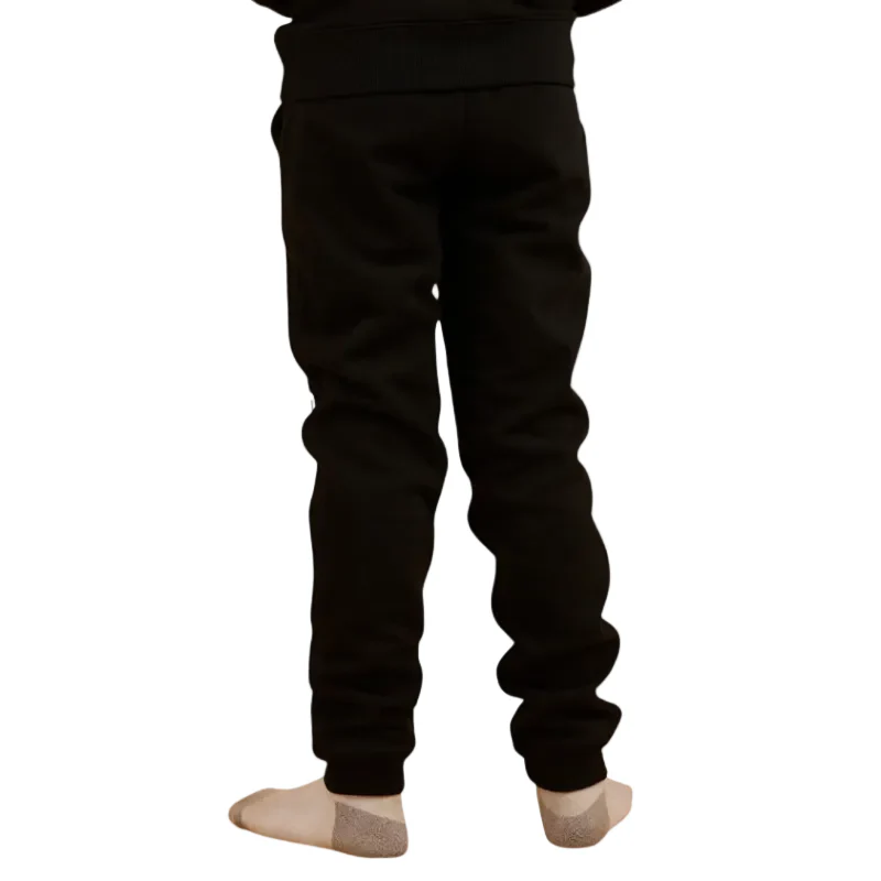 Ringers Western Childrens Durango Trackpants (323013RW) Black with White Print - Image 3