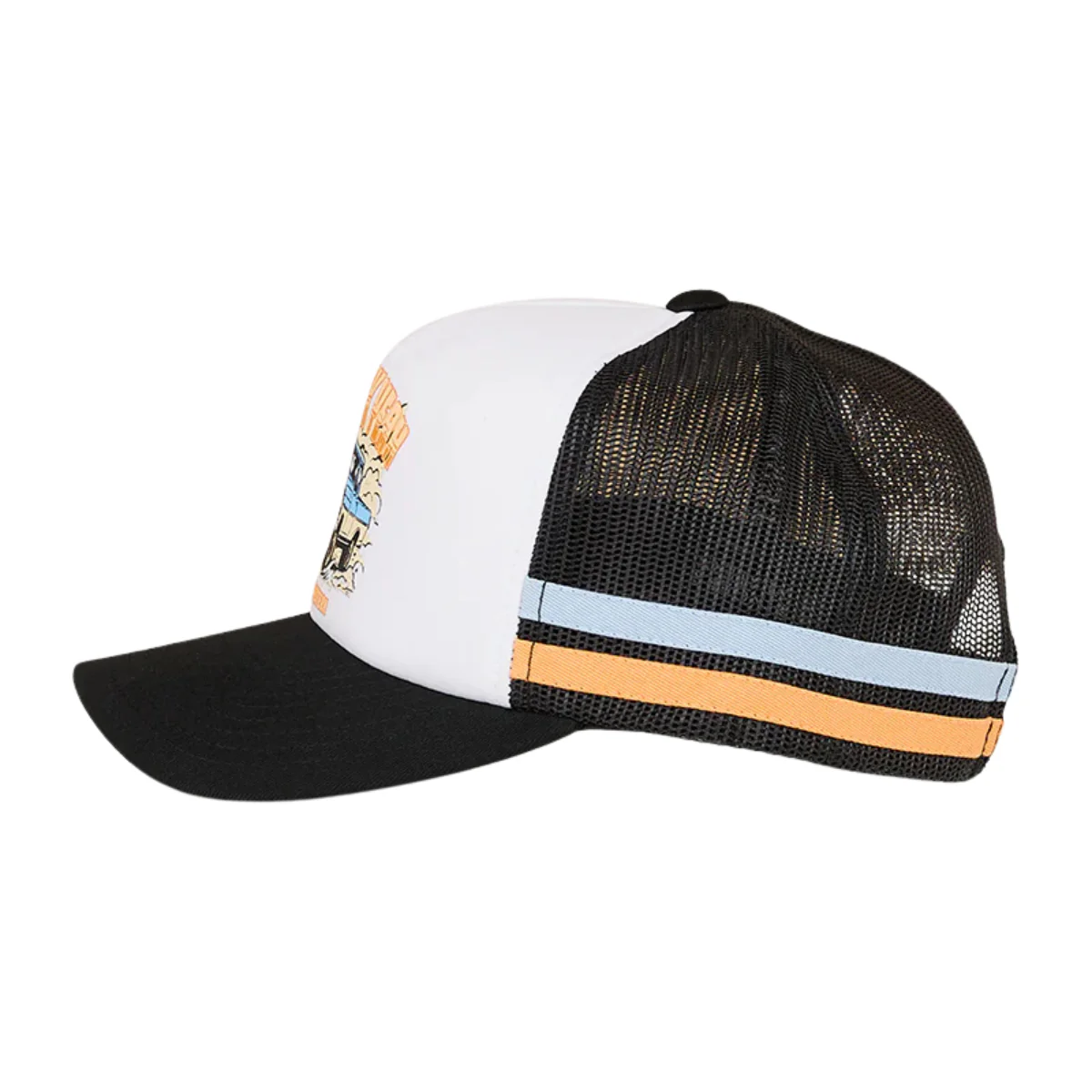 Ringers Western Childrens Truck Yeah Foam Trucker Cap (425060RW) White/Black - Image 3
