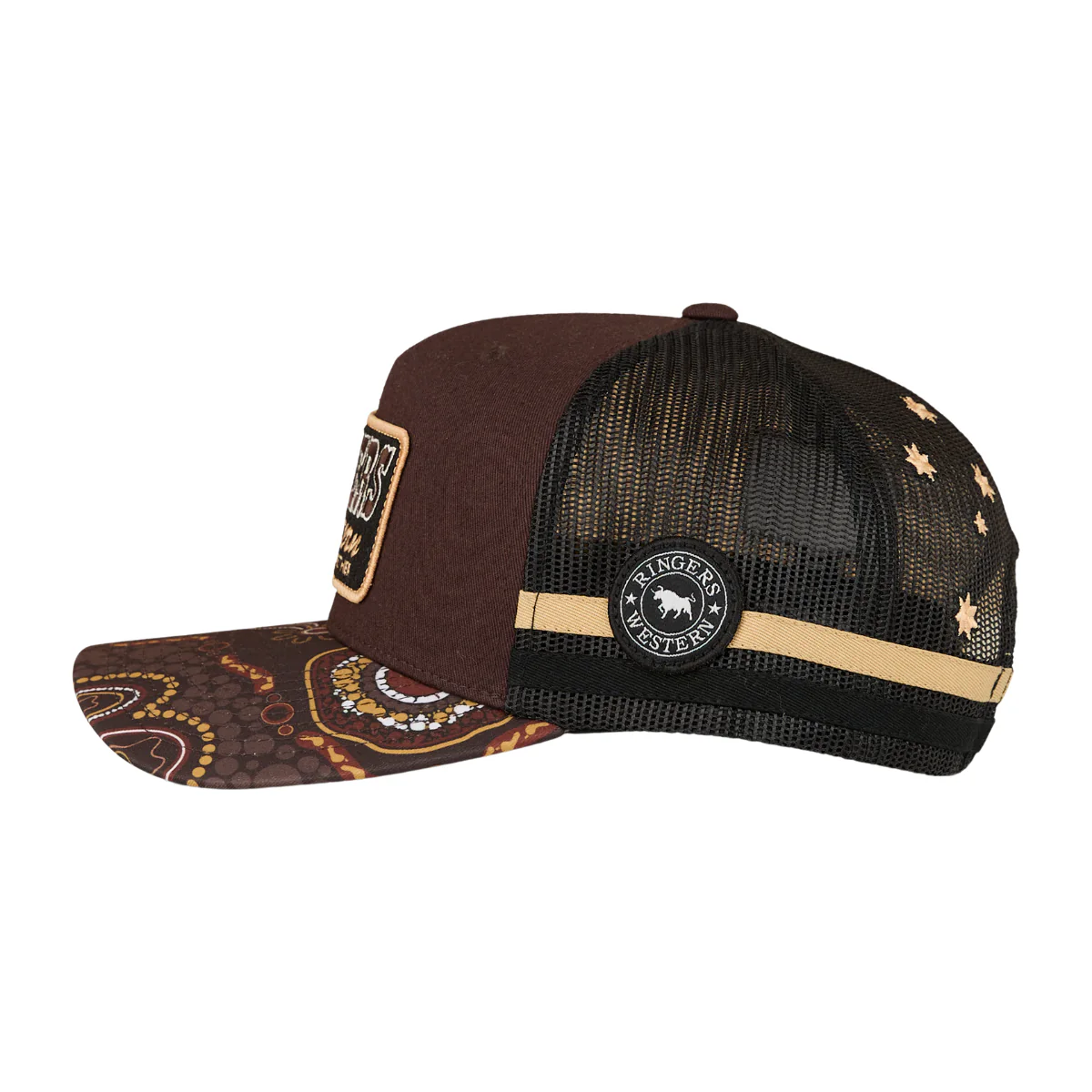 Ringers Western Garbala Trucker Cap (725006RW) Dark Chocolate - Image 3
