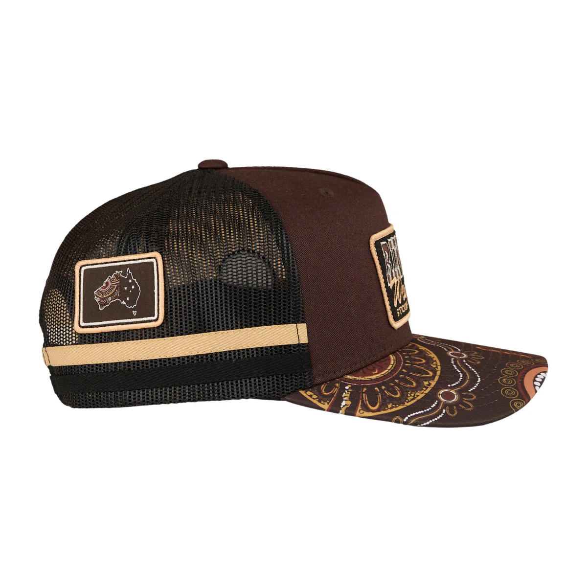 Ringers Western Garbala Trucker Cap (725006RW) Dark Chocolate - Image 5
