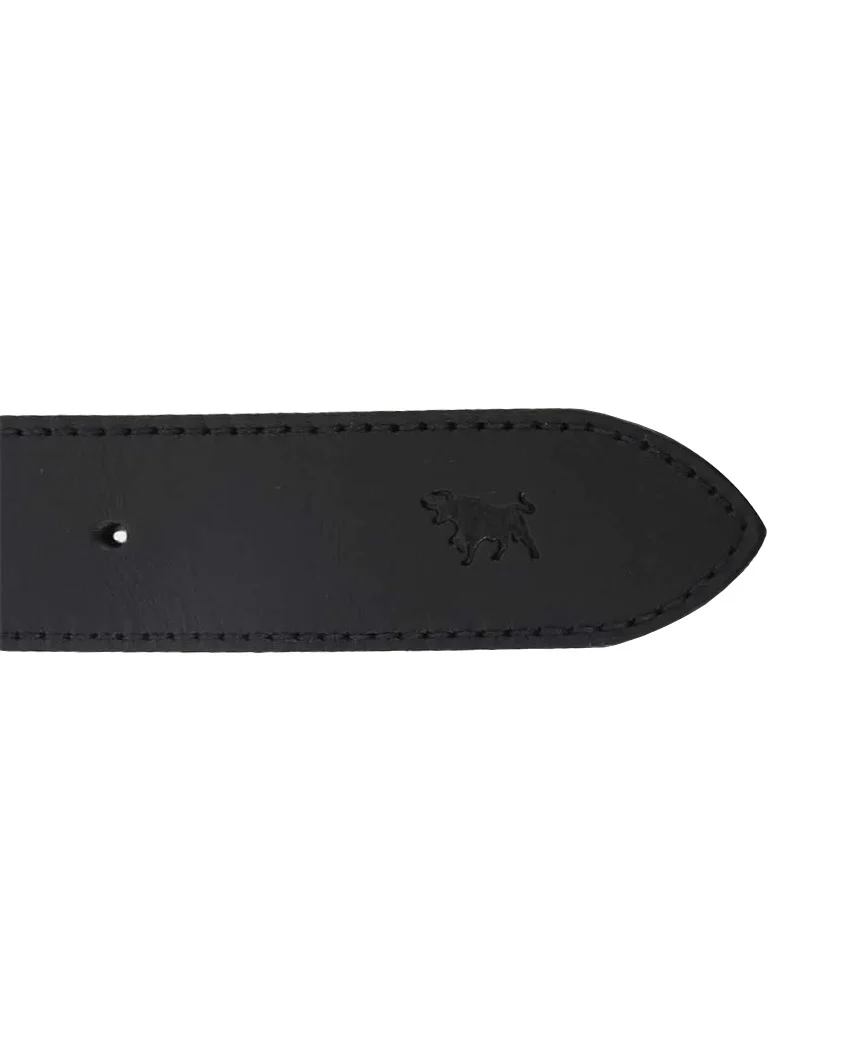 Ringers Western James Belt (419222065) Black/Silver - Image 3