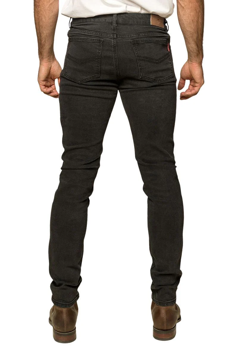 Ringers Western Mens Austin Slim Jeans (120108006) Black - Image 4