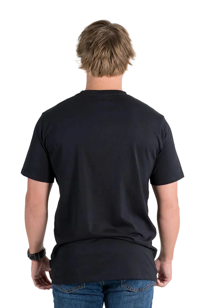 Ringers Western Mens Jarrahdale Classic Fit Tee (121076RW) Black - Image 3