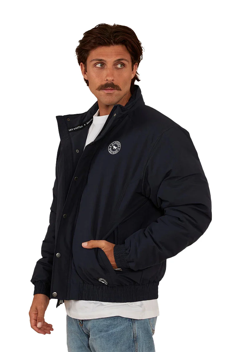 Ringers Western Mens Kidman Jacket (122059RW) Navy/White - Image 7