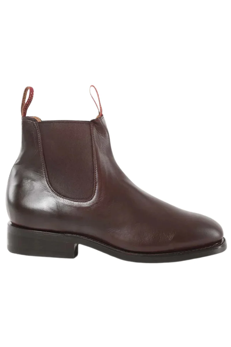 Ringers Western Mens Kununurra Dress Boots (519250001) Chocolate [AD] - Image 2