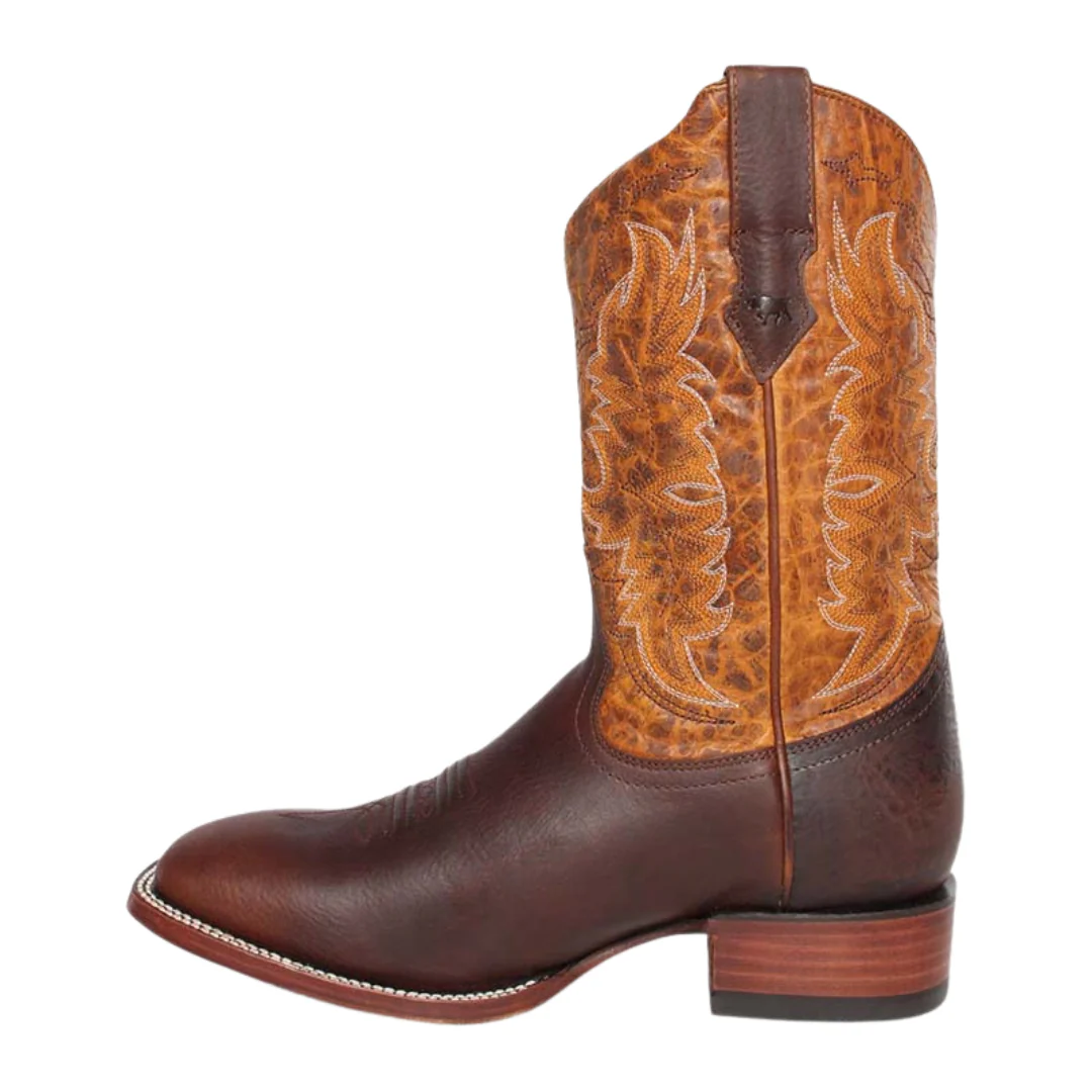 Ringers Western Mens Longreach Western Boots (519250101) Tan - Image 3