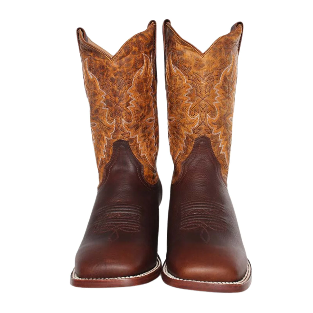 Ringers Western Mens Longreach Western Boots (519250101) Tan - Image 6