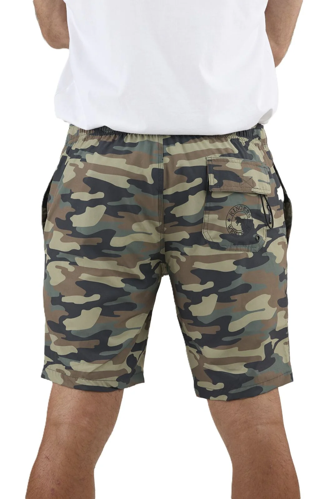 Ringers Western Mens Ringers Grill Swim Shorts (125069RW) Camo - Image 3