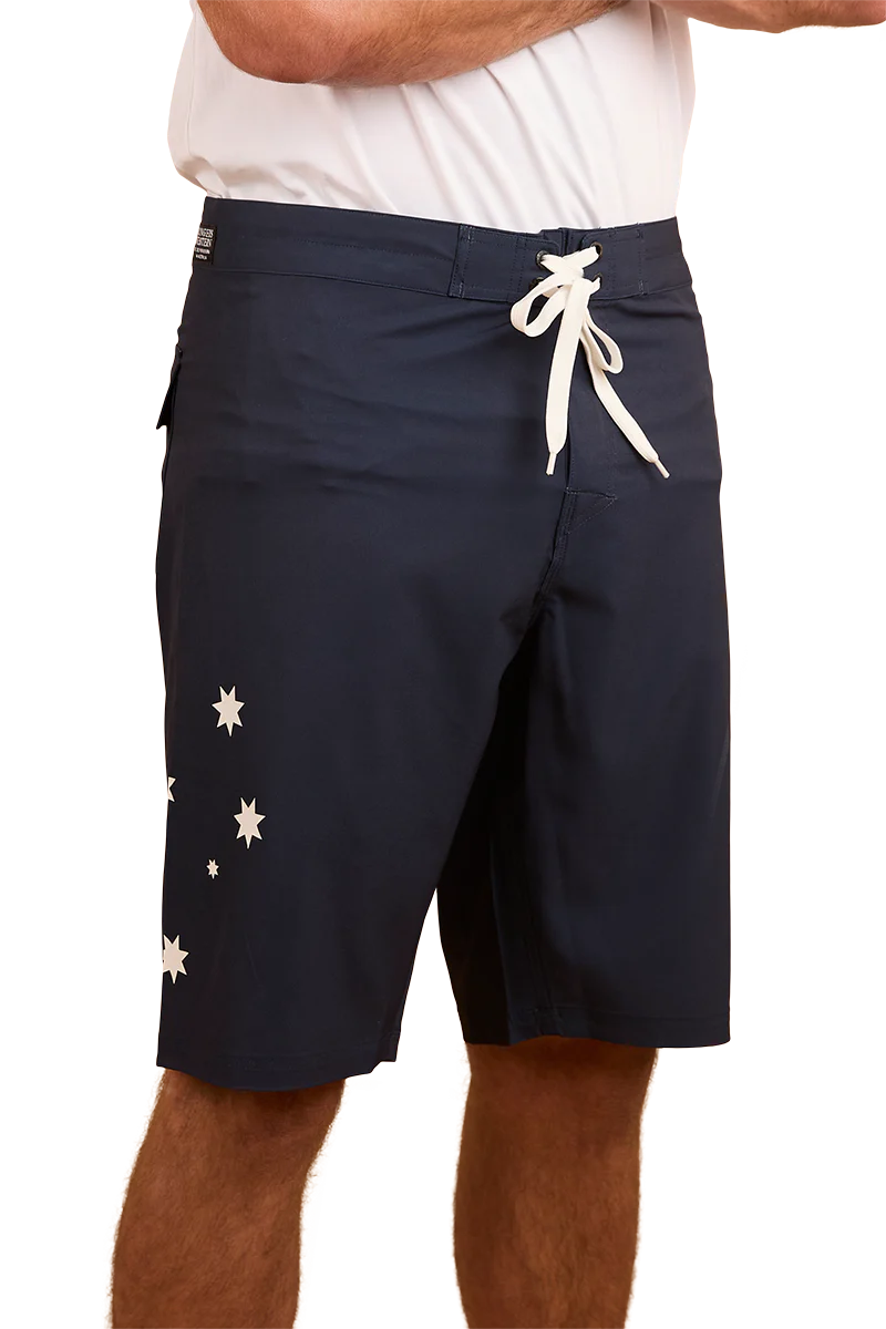 Ringers Western Mens Southern Cross Swim Shorts (124085RW) Navy/White - Image 3