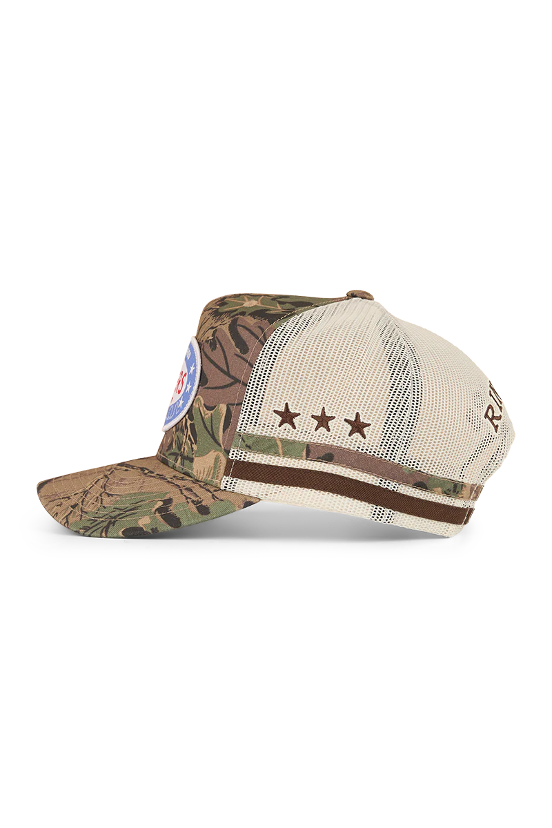 Ringers Western Shooter Deep Fit Trucker Cap (424034RW) Camo OSFM - Image 2