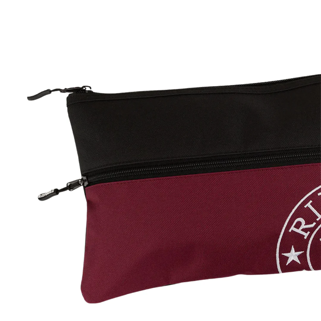 Ringers Western Spencer Pencil Case (721081RW) Burgundy/Black - Image 4
