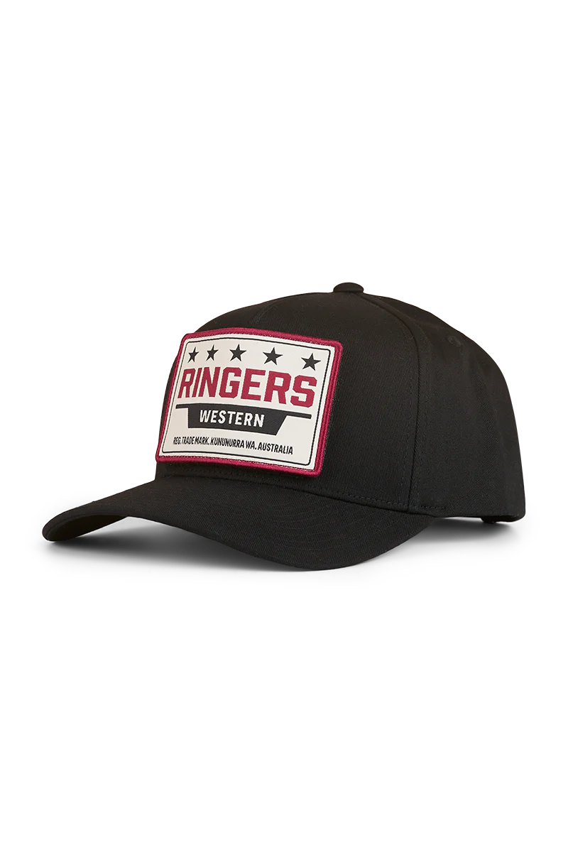 Ringers Western Switcheroo Baseball Cap (424041RW) Black OSFM - Image 2