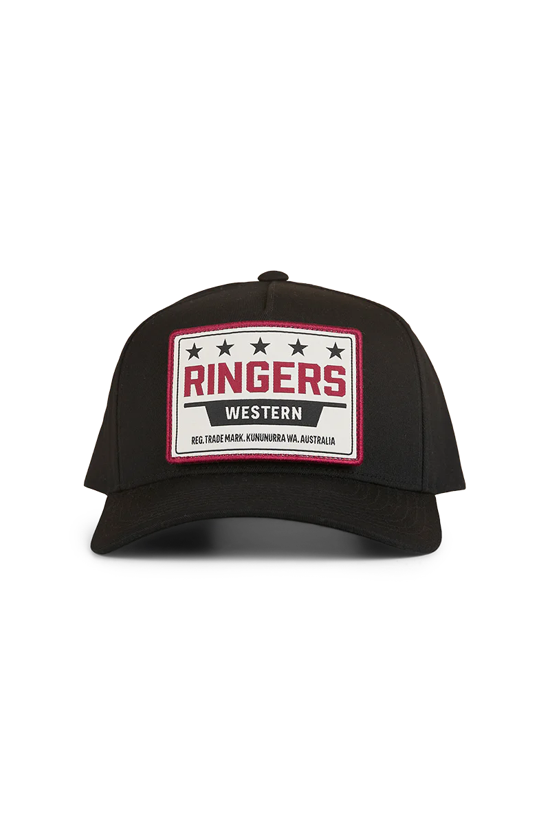 Ringers Western Switcheroo Baseball Cap (424041RW) Black OSFM - Image 7