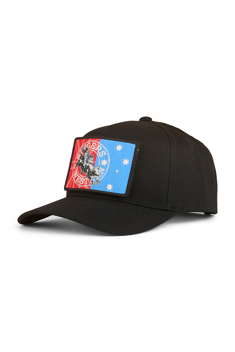 Ringers Western Switcheroo Baseball Cap (424041RW) Black OSFM - Image 8