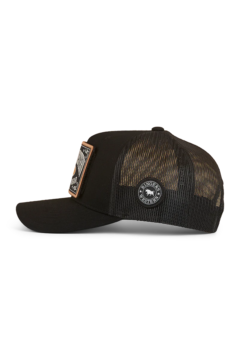 Ringers Western Switcheroo Trucker Cap (424042RW) Black OSFM - Image 10