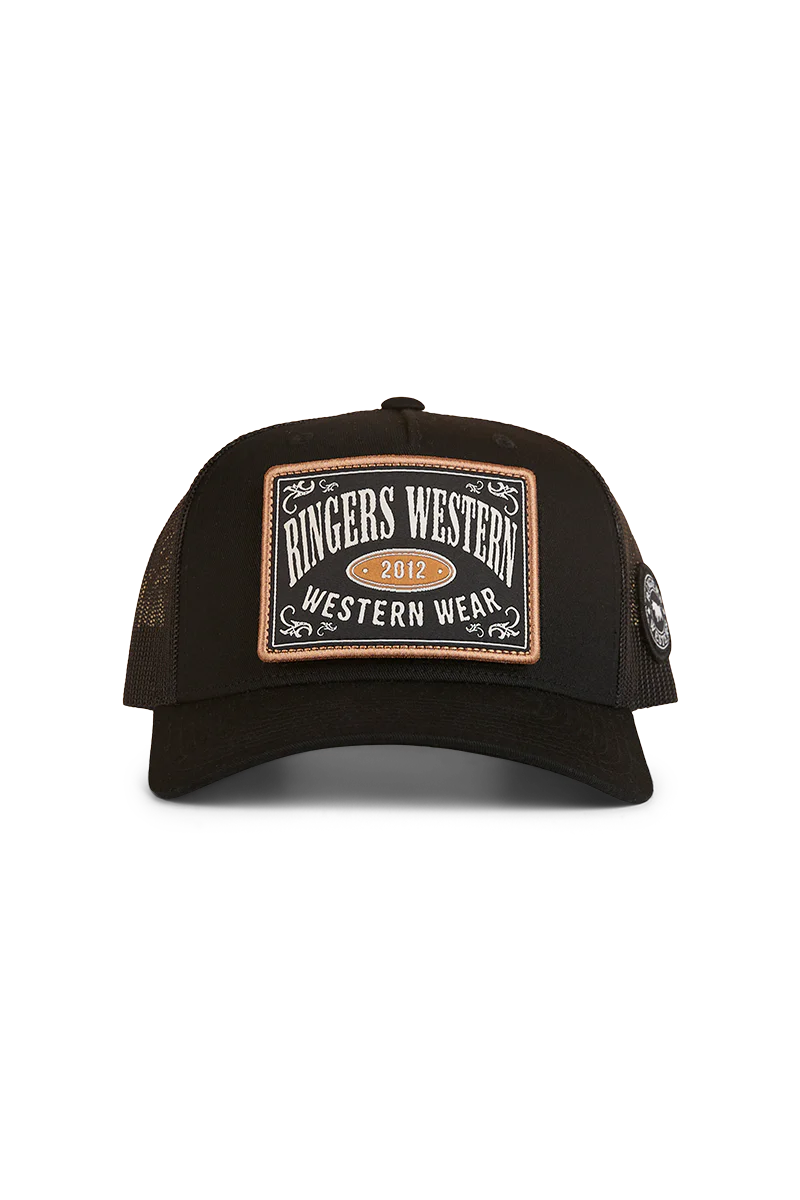 Ringers Western Switcheroo Trucker Cap (424042RW) Black OSFM - Image 14