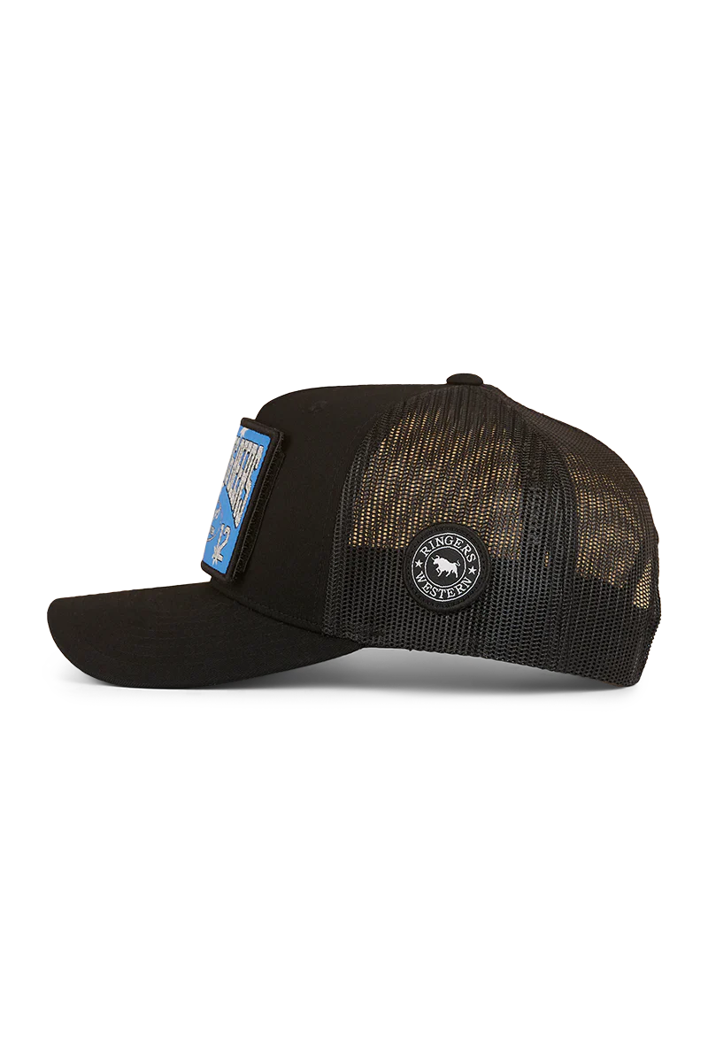 Ringers Western Switcheroo Trucker Cap (424042RW) Black OSFM - Image 3