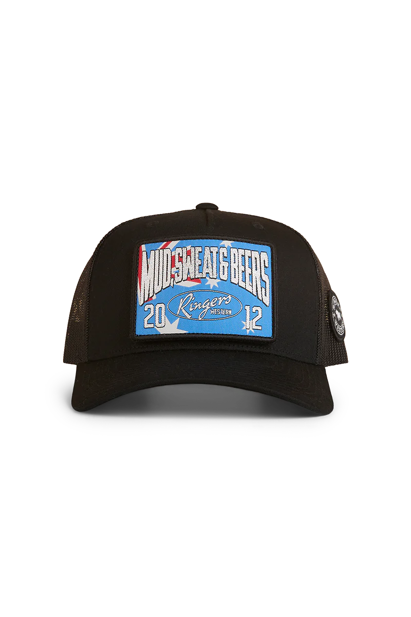 Ringers Western Switcheroo Trucker Cap (424042RW) Black OSFM - Image 8