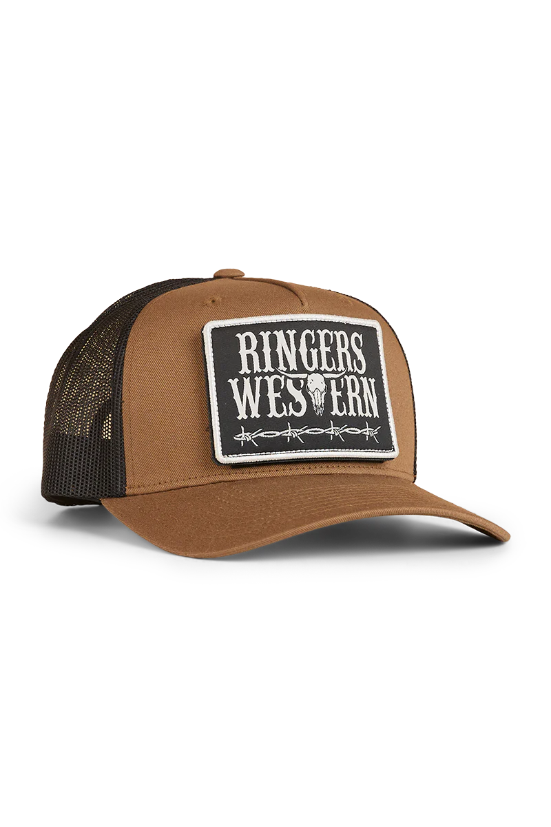 Ringers Western Switcheroo Trucker Cap (424042RW) Clay OSFM - Image 11
