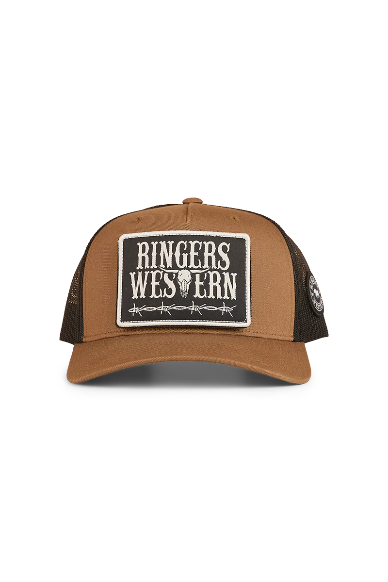 Ringers Western Switcheroo Trucker Cap (424042RW) Clay OSFM - Image 12