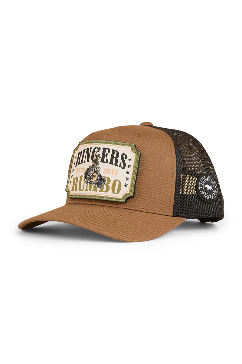 Ringers Western Switcheroo Trucker Cap (424042RW) Clay OSFM - Image 2