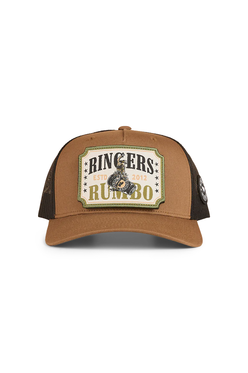 Ringers Western Switcheroo Trucker Cap (424042RW) Clay OSFM - Image 6