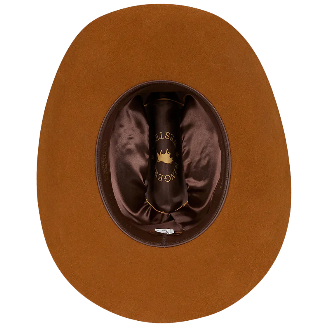 Ringers Western The Boss Man Western Hat (424048RW) Rust - Image 5