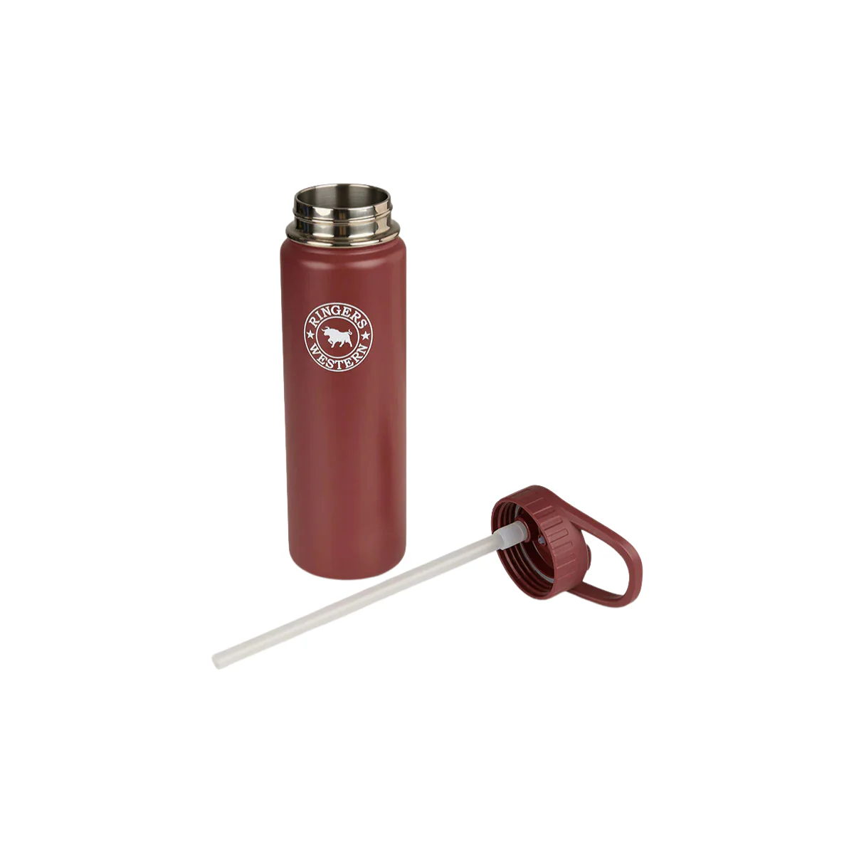 Ringers Western  The OG Drink Bottle 710ml  (625028RW) Burgundy - Image 4