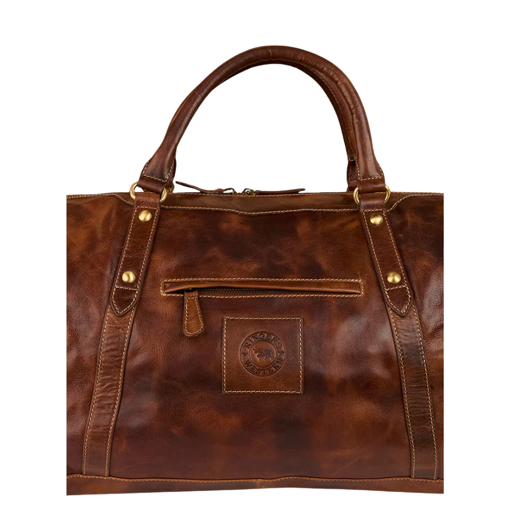 Ringers Western Toro Duffle Traveller Bag (425023RW) Cognac - Image 6