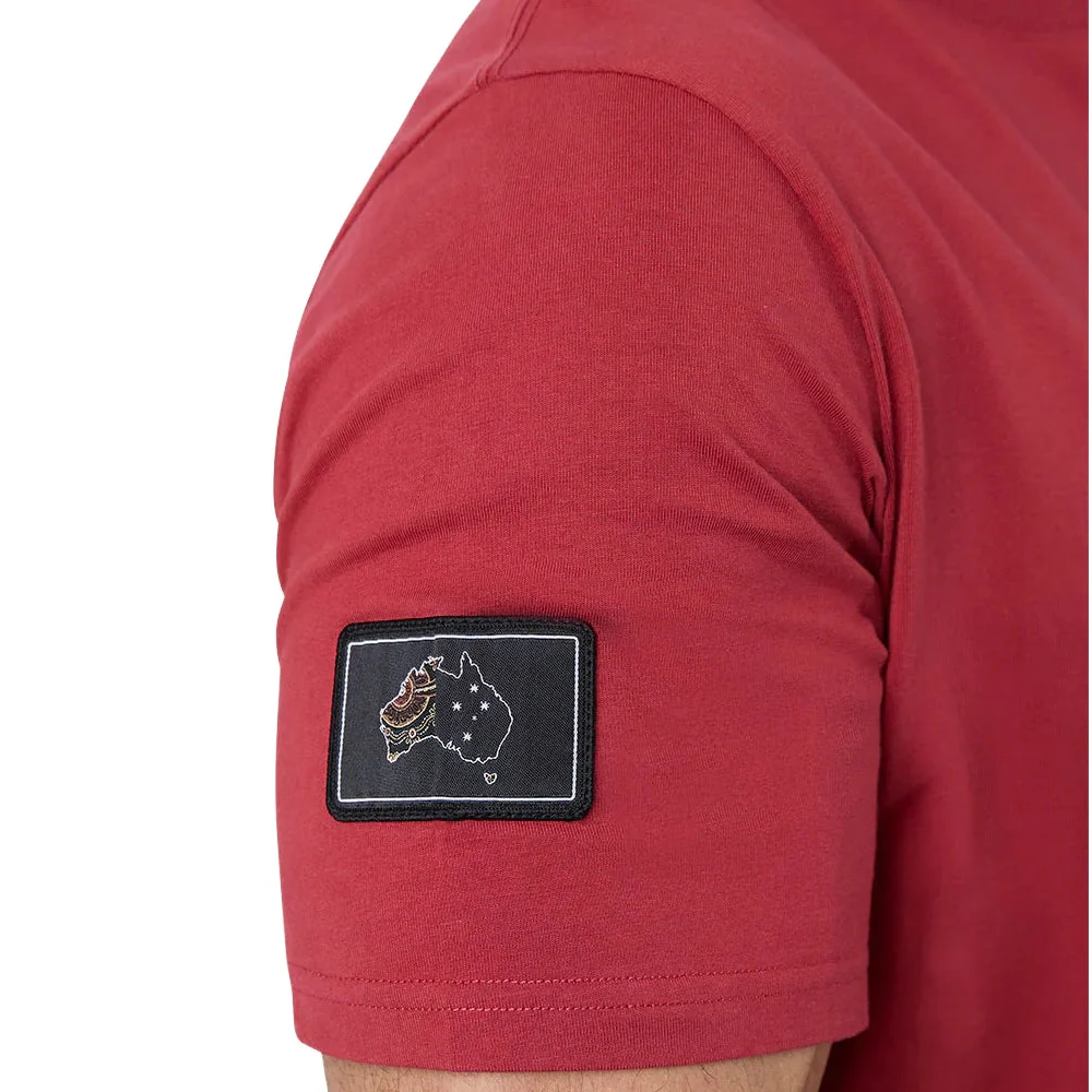 Ringers Western Unisex Garbala Classic Fit S/S Tee (425084RW) Brick Red - Image 6