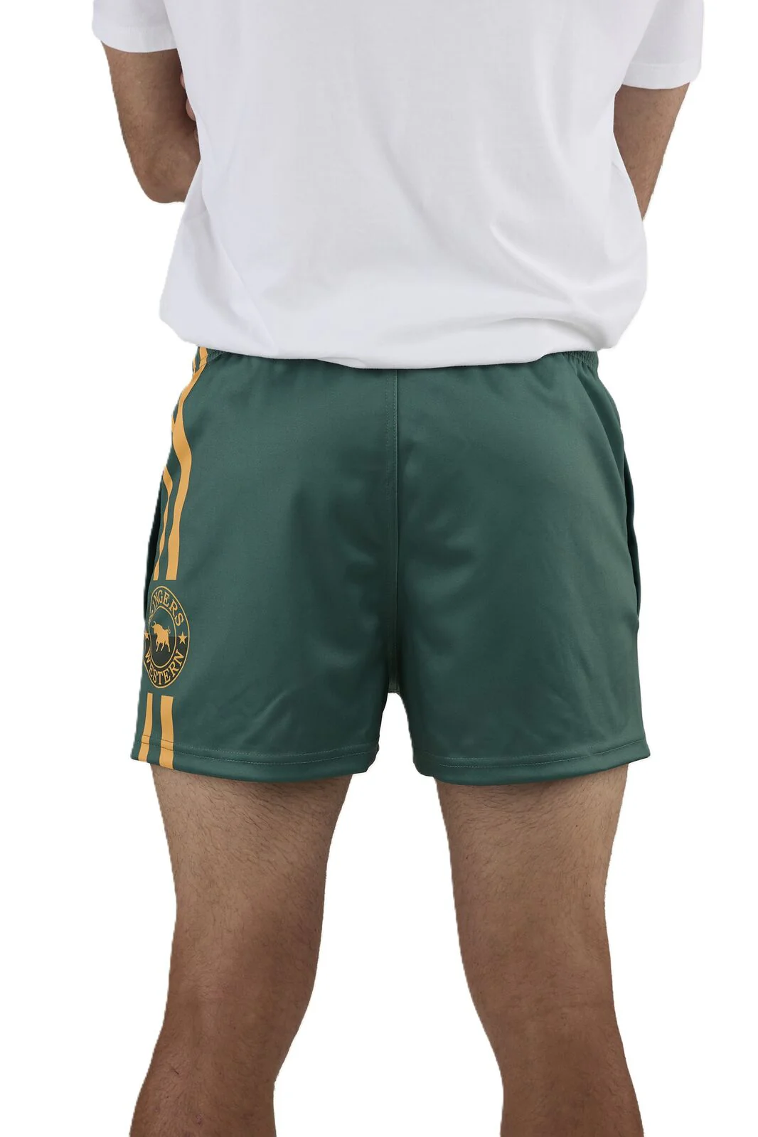 Ringers Western Unisex Good Bloke Footy Shorts (125073RW) Pine - Image 3