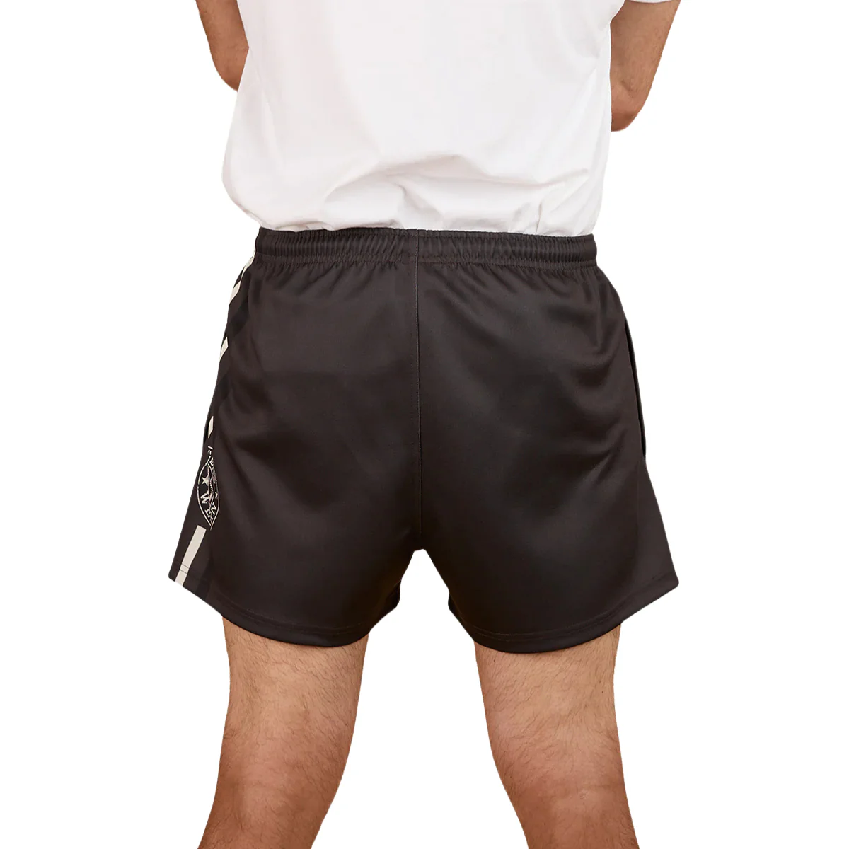 Ringers Western Unisex Outta Towner Footy Shorts (125024RW) Charcoal - Image 4
