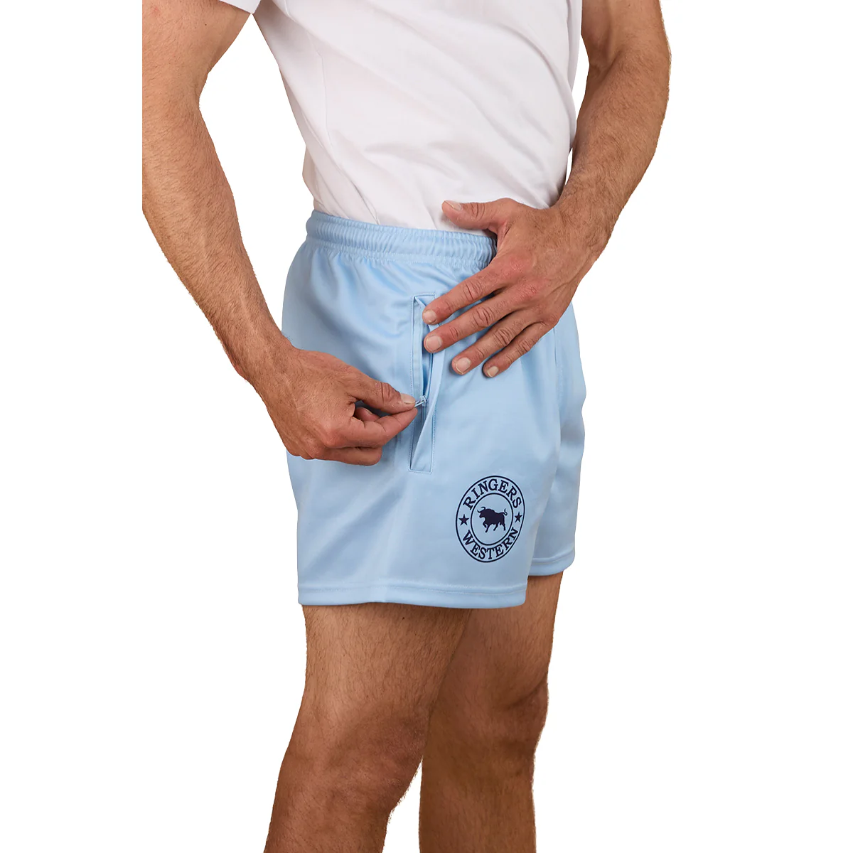 Ringers Western Unisex Ringers Footy Shorts (123049RW) NSW - Image 2